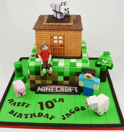 Minecraft Birthday Cake
 Best Minecraft Cakes for 2015