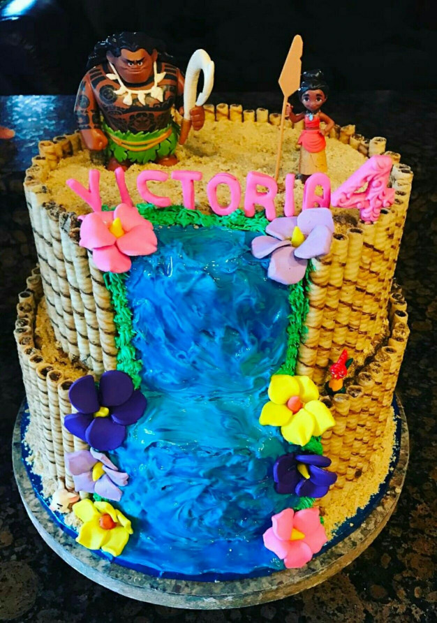 Moana Birthday Cake
 Moana cake birthday torta mohana Pinterest