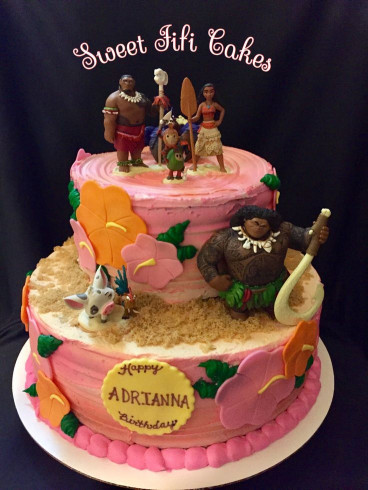 Moana Birthday Cake
 245 best images about Moana Polynesian Party on Pinterest