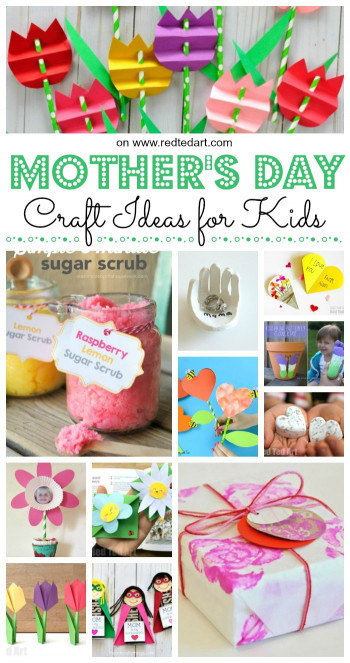 Mothers Day Craft Ideas for Kids Unique Easy Mother S Day Crafts for Kids to Make Red Ted Art