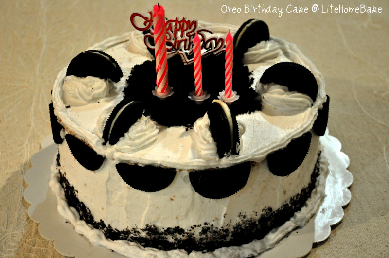 Oreo Birthday Cake Best Of You Make My Life Special Lite Home Bake