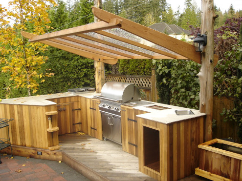 Outdoor Kitchen Designs
 95 Cool Outdoor Kitchen Designs DigsDigs
