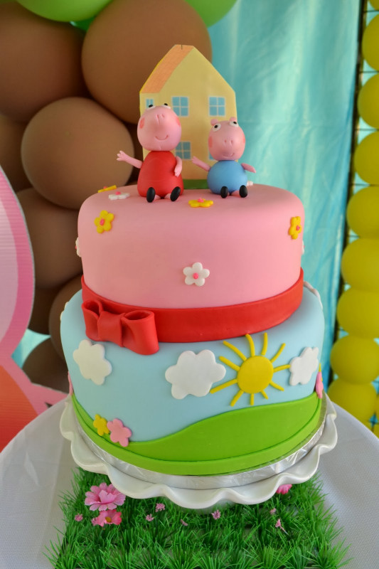 Peppa Pig Birthday Cake Fresh Partylicious events Pr Peppa Pig Party
