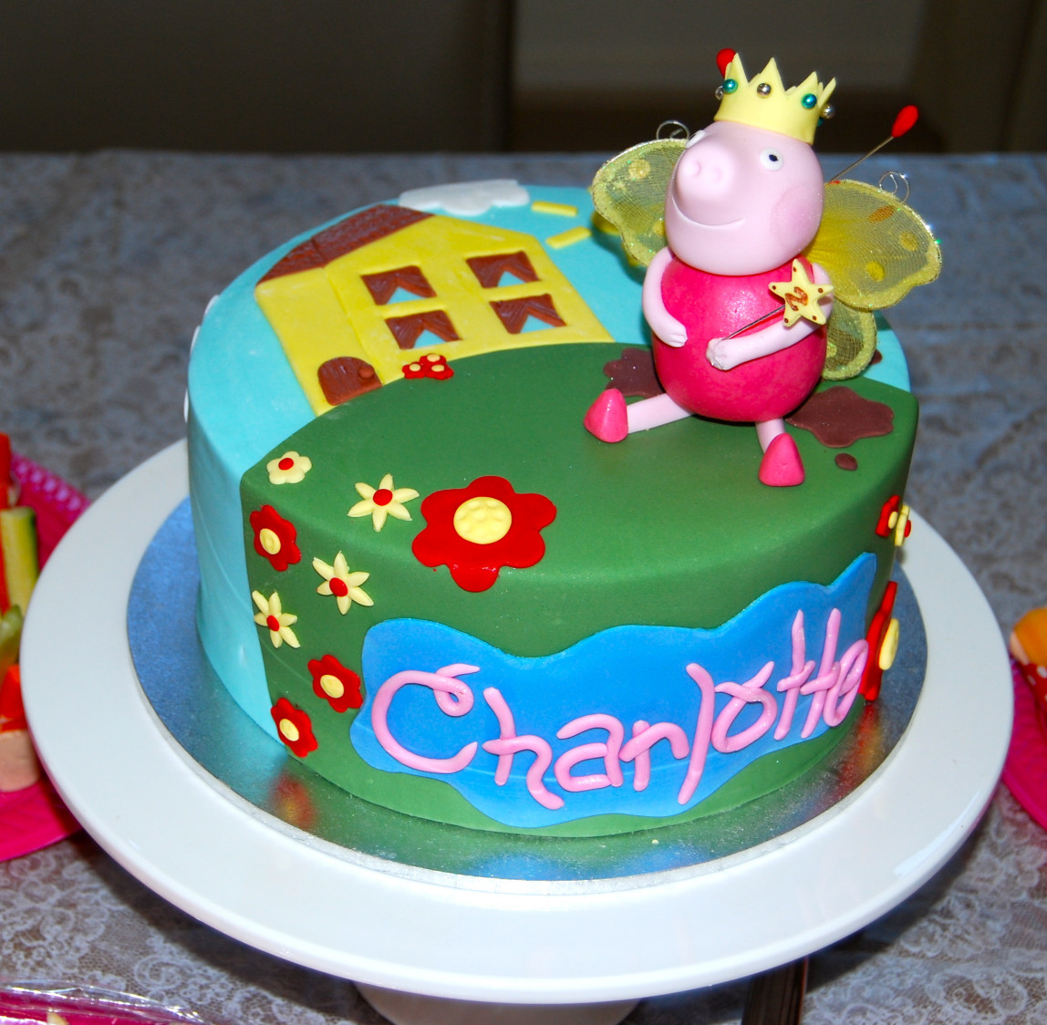 Peppa Pig Birthday Cake
 My daughter’s ‘Peppa Tastic Party’ – Mama Chat