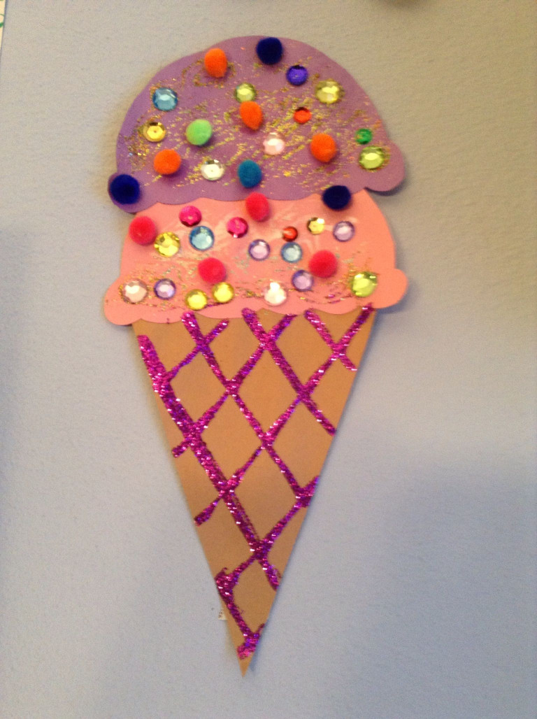 Pinterest Kids Crafts
 I is for Ice Cream Craft Preschool Craft Letter of the