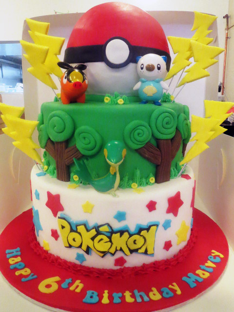 Pokemon Birthday Cake Beautiful Three Sweeties Gallery Three Sweeties