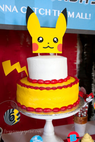 Pokemon Birthday Cake
 Easy Pokemon Birthday Party Ideas Frog Prince Paperie