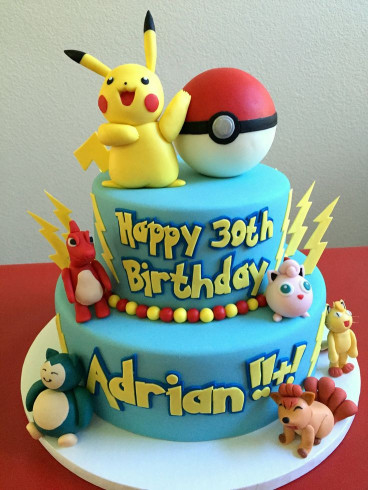 Pokemon Birthday Cake
 25 best ideas about Pikachu cake on Pinterest