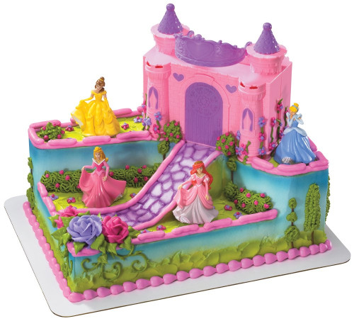 Princess Birthday Cake
 Disney Princess Cake and Cupcake Ideas