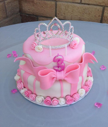 Princess Birthday Cake
 Pink princess birthday cake My Cakes