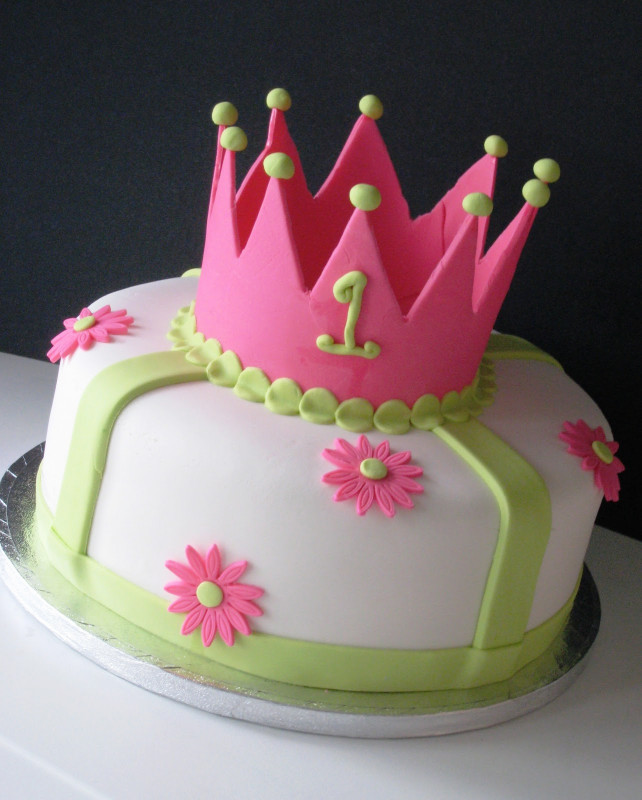 Princess Birthday Cake
 Heavenly Bites Cakes Princess 1st Birthday
