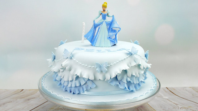 Princess Birthday Cake
 Cinderella Princess Birthday Cake