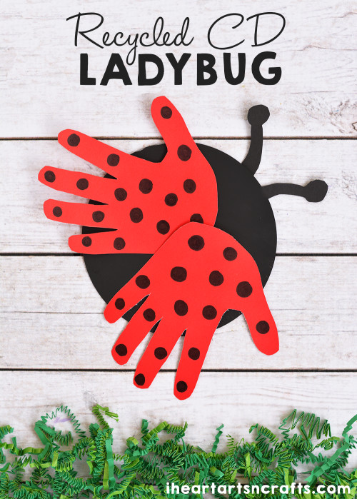 Project For Kids
 Recycled CD Ladybug Craft For Kids I Heart Arts n Crafts