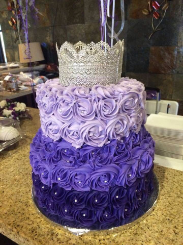 Purple Birthday Cake
 Best 25 Purple birthday cakes ideas on Pinterest