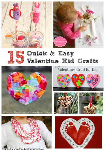 Quick And Easy Crafts For Kids
 Easy Valentine s Day Crafts for Kids The Educators Spin