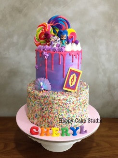 Shimmer And Shine Birthday Cake
 Happy Cake Studio