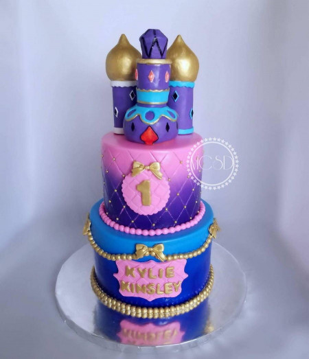 Shimmer And Shine Birthday Cake
 Shimmer & Shine 1St Birthday Cake CakeCentral