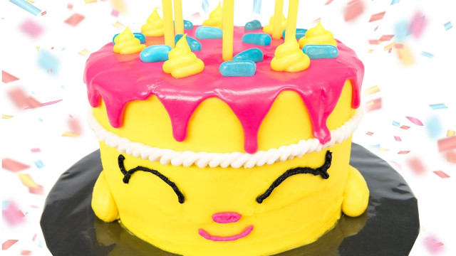 Shopkins Birthday Cake
 Shopkins Cake How to make Shopkins "Wishes" Birthday Cake