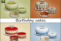 Sims 4 Birthday Cake Luxury Gosik S Birthday Cakes
