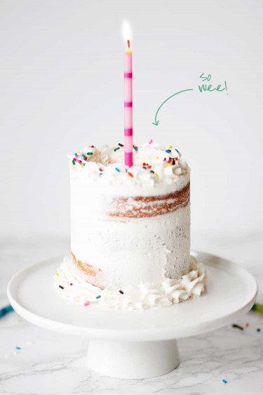 Small Birthday Cake
 Making Mini Birthday Cakes — Wellnesting