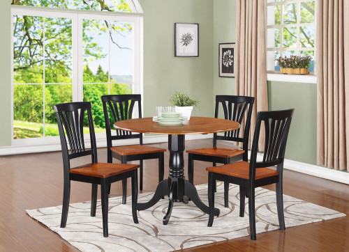 Small Kitchen Table
 DLAV5 BCH W 5 PC small kitchen table and chairs set