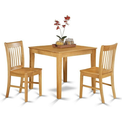Small Kitchen Table Set
 3 Pc small kitchen table set square Kitchen Table and 2