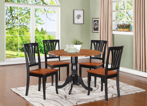 Small Kitchen Table Set
 DLAV5 BCH W 5 PC small kitchen table and chairs set