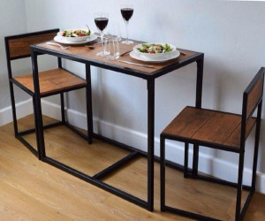Small Kitchen Table Set Lovely Small Kitchen Table and 2 Chairs Space Saver Dining Table