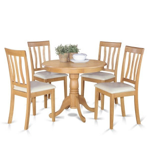 Small Kitchen Table Sets
 Shop Oak Small Kitchen Table and 4 Chairs Dining Set
