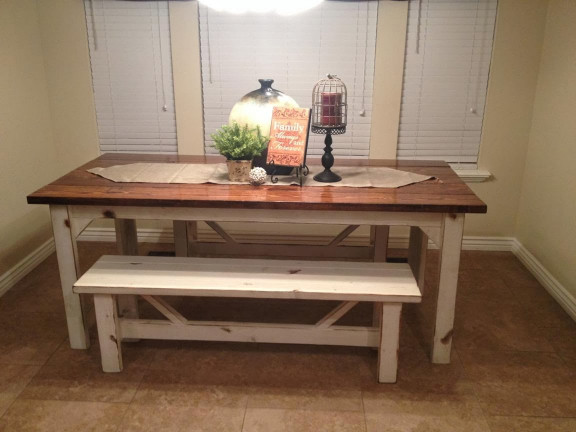 Small Kitchen Table with Benches Luxury Rustic Nail Farm Style Kitchen Table and Benches to Match