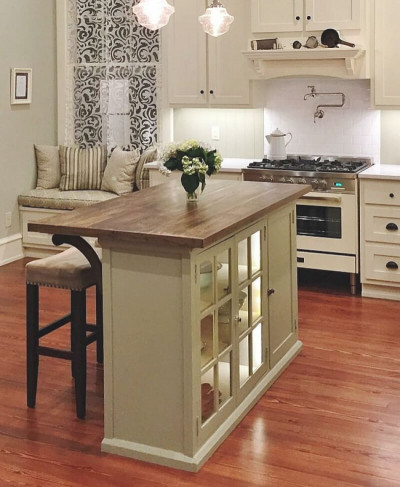 Small Kitchen With Island
 23 Best DIY Kitchen Island Ideas and Designs for 2019