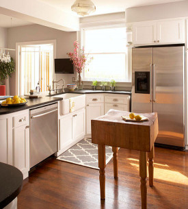 Small Kitchen with island Luxury Small Space Kitchen island Ideas Bhg