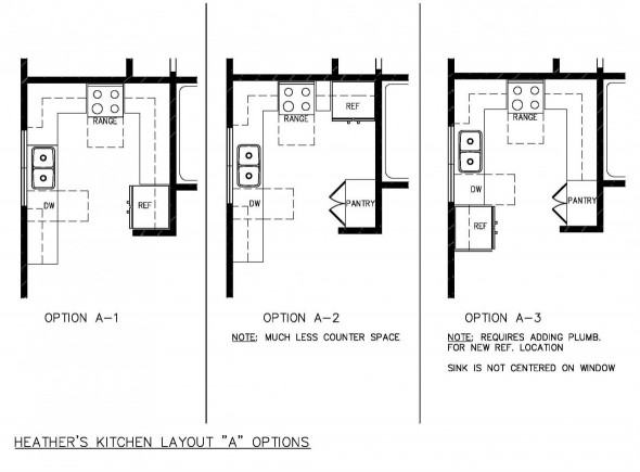 Small Kitchens Floor Plans
 Small Kitchen Design Layout for Home Owners Home