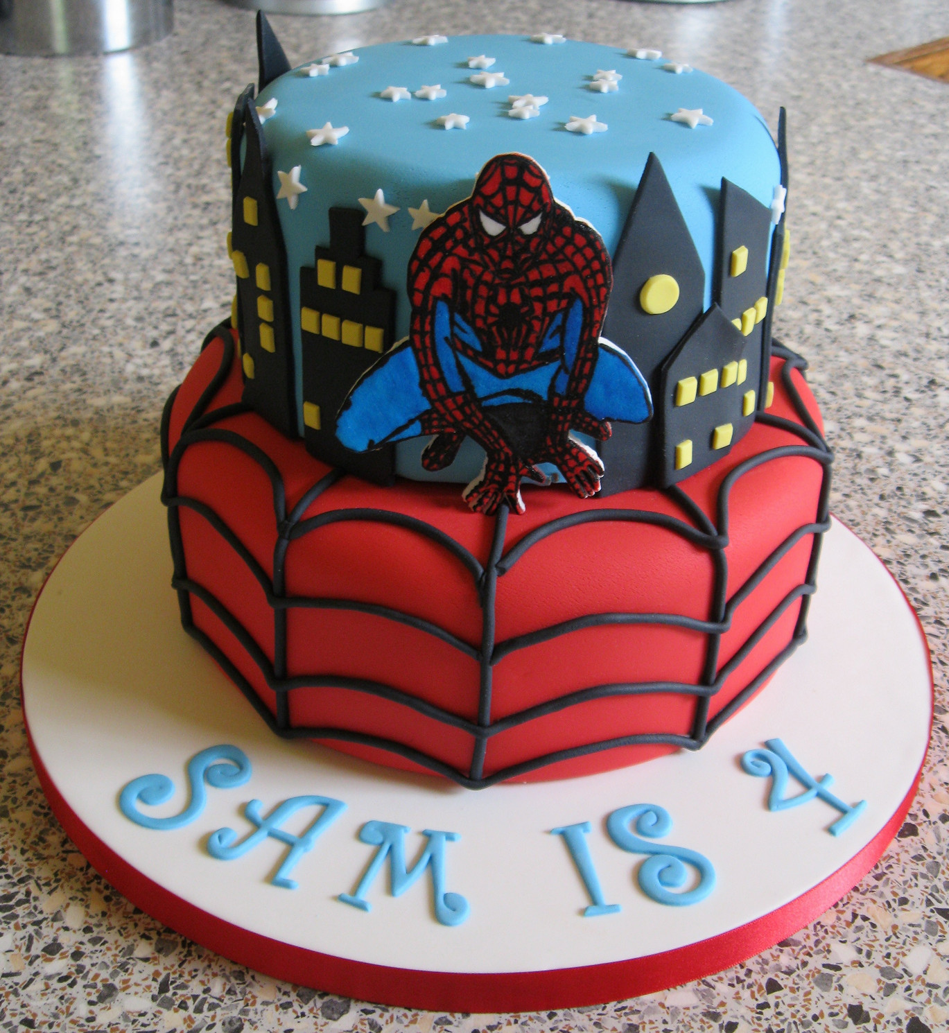 Spiderman Birthday Cake
 Spiderman Cakes – Decoration Ideas