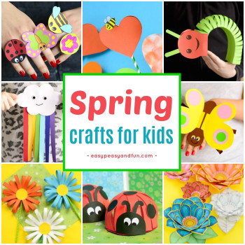 Spring Craft For Kids
 Spring Crafts for Kids Art and Craft Project Ideas for