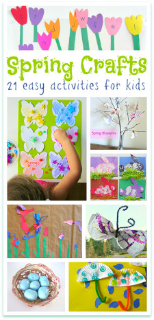 Spring Craft Ideas for Kids Awesome Spring Crafts for Kids No Time for Flash Cards