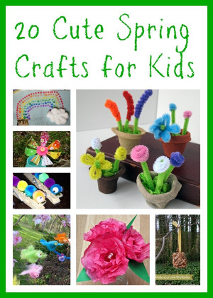 Spring Craft Ideas For Kids
 Cute Spring Craft Ideas For Kids