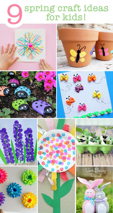 Spring Craft Ideas For Kids
 17 Best ideas about Spring Crafts on Pinterest