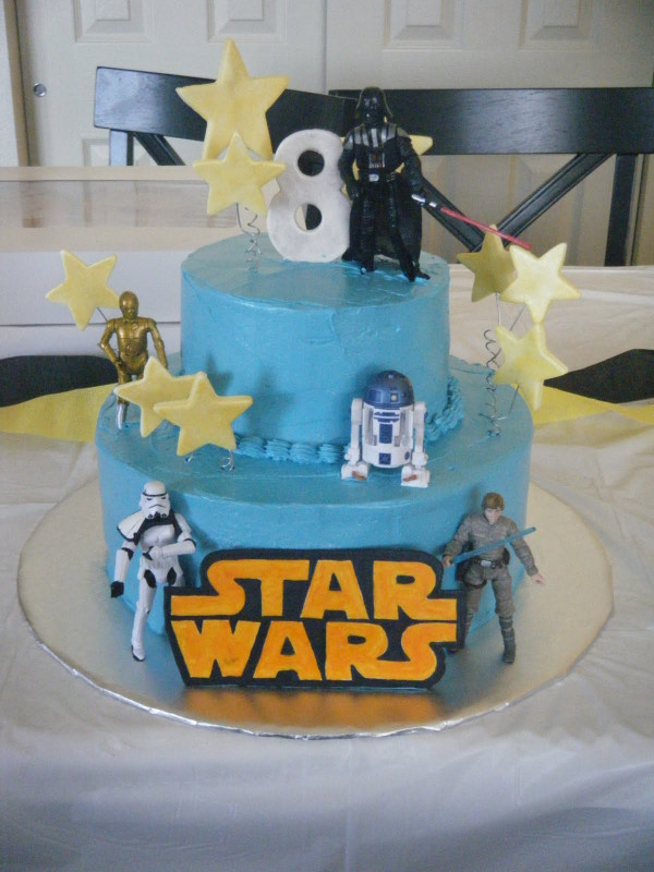 Star Wars Birthday Cake
 Cakessica Star Wars Birthday Cake