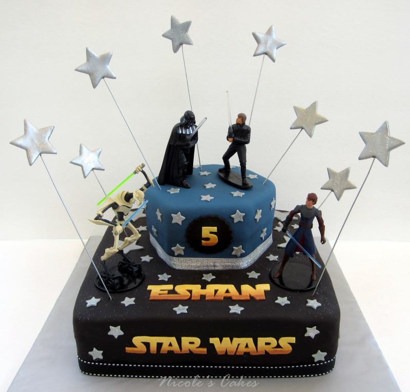 Star Wars Birthday Cake
 Confections Cakes & Creations June 2012