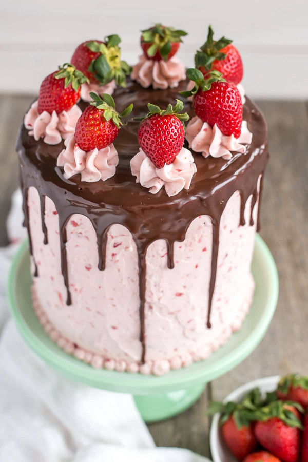 Strawberry Birthday Cake
 Chocolate Strawberry Cake Liv for Cake
