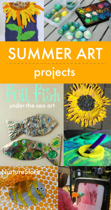 Summer Art Project For Kids
 20 summer art activities for children NurtureStore