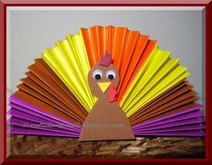 Thanksgiving Craft Ideas For Kids
 Thanksgiving Origami Turkey Craft