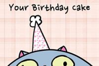 There&amp;#039;s A Cat Licking Your Birthday Cake Awesome there S A Cat Licking Your Birthday Cake by Parry Gripp On