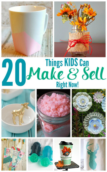 Things to Make with Kids Beautiful 20 Things Kids Can Make and Sell Right now Jenn S Raq