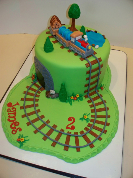 Train Birthday Cake
 Train Birthday Cake CakeCentral
