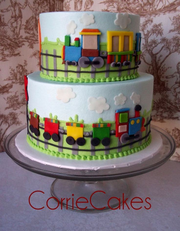 Train Birthday Cake
 25 Best Ideas about Train Birthday Cakes on Pinterest