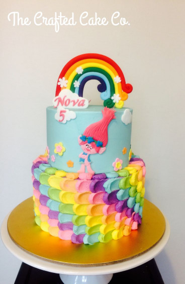 Trolls Birthday Cake
 17 Best images about Troll Cakes on Pinterest
