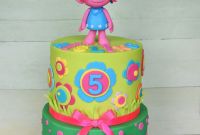 Trolls Birthday Cake Lovely Trolls Cake Celebration Cakes Pinterest