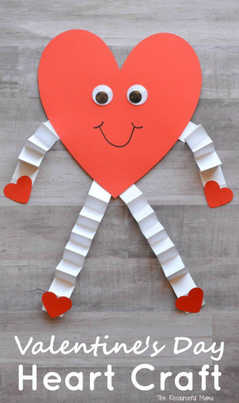 Valentine Craft Ideas For Kids
 Valentine s Day Heart Craft for Kids